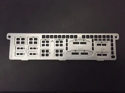 MCP-260-00059-0N Supermicro MCP-260-00059-0N 1U I/O Shield for H8QG7+ -LN4F w/ EMI Gasket