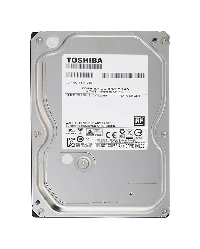 MD04ACA100 - Toshiba 1TB 7200RPM SATA 6Gb/s 3.5-inch Hard Drive