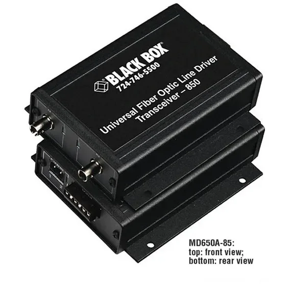 MD650A-85 - Black Box Gigabit Multi-Mode Fibre 850nm Universal Fiber Optic Transceiver Module