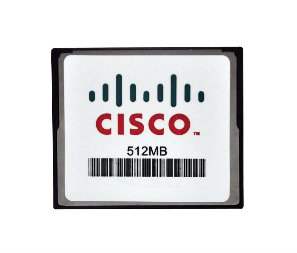 MEM-10K-CPTFL512M - Cisco 512MB CompactFlash (CF) Memory Card for 10000 Series