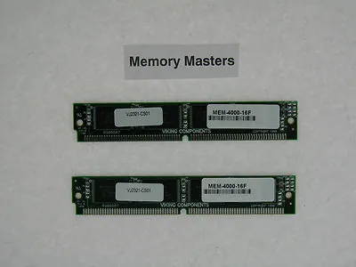 MEM-4000-16F - Cisco 16MB Kit (2 X 8MB) Flash Memory for Cisco 4000 Series