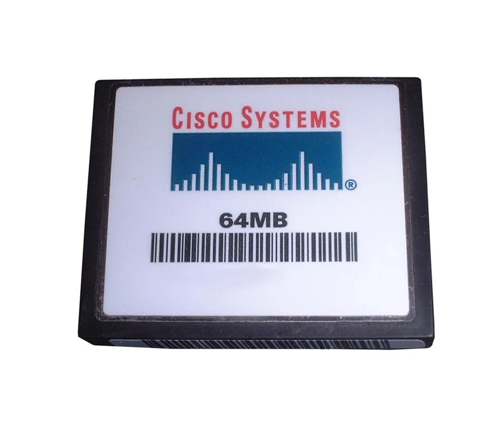 MEM-C6K-CPTFL64 - Cisco 64MB CompactFlash (CF) Memory Card for CAT6500 SUP720