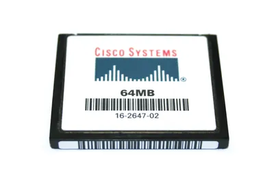 MEM-C6K-CPTFL64M-APP - Cisco 64MB CompactFlash (CF) Memory Card for CAT6500 SUP720 SUP32