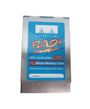 MEM-C6K-FLC16M-APP - Cisco 16MB PCMCIA Flash Memory Card for Cat6500 Sup1/sup1a/sup2