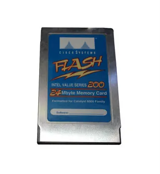 MEM-C6K-FLC24M-APP - Cisco 24MB PCMCIA Flash Memory Card for Cat6500 SUP1/SUP1a/SUP2