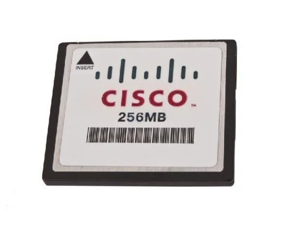 MEM-CF-256MB-3 - Cisco 256MB CompactFlash (CF) Memory Card for 1900 2900 3900 Series