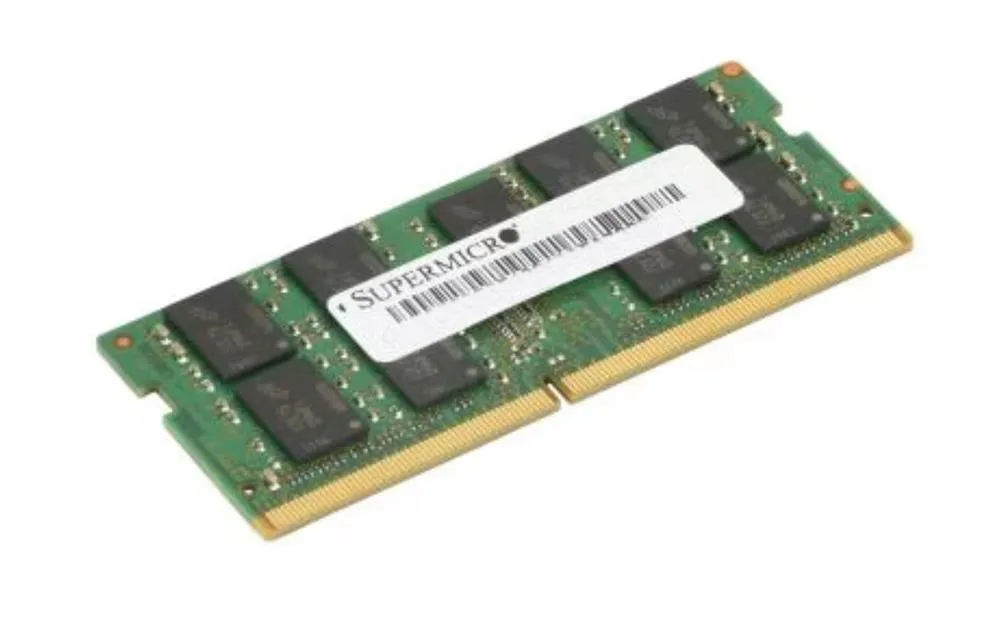 MEM-DR416LD-ES26 - Supermicro 16GB DDR4-2666MHz PC4-21300 ECC Unbuffered CL19 260-Pin SODIMM 1.2V Dual Rank Memory Module