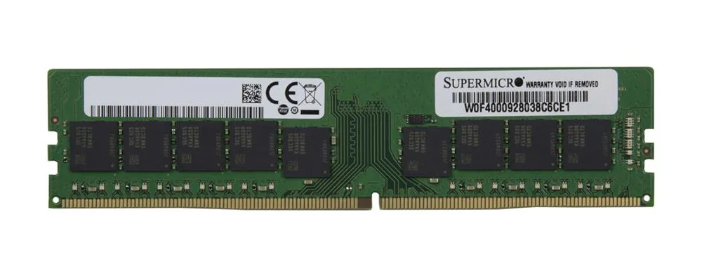 MEM-DR432L-SL01-EU26 - Supermicro 32GB DDR4-2666MHz PC4-21300 ECC Unbuffered CL19 288-Pin UDIMM 1.2V Dual Rank Memory Module