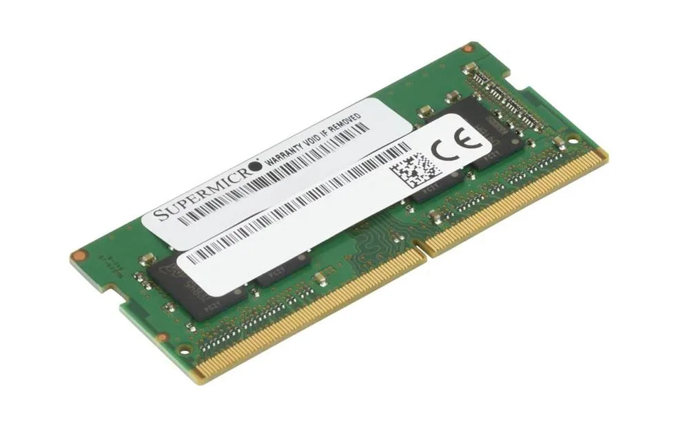 MEM-DR480L-CL01-SO26 - Supermicro 8GB DDR4-2666MHz PC4-21300 Non-ECC Unbuffered CL19 260-Pin SODIMM 1.2V Single Rank Memory Module