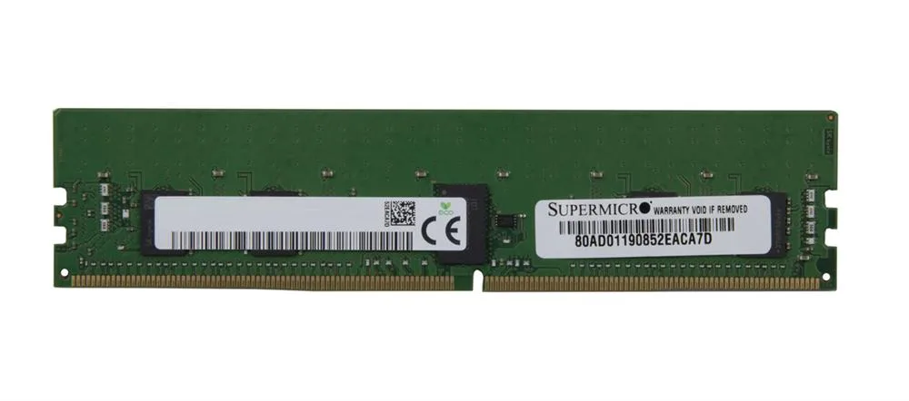 MEM-DR480L-HL01-ER32 - Supermicro 8GB DDR4-3200MHz ECC Registered CL22 RDIMM 1.2V 1R Memory Module