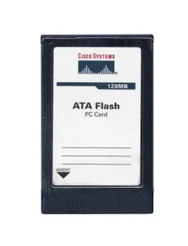 Cisco MEM-I/O-FLD128M 128MB PCMCIA Type II ATA Flash Memory for 7200 Router I/O Controller