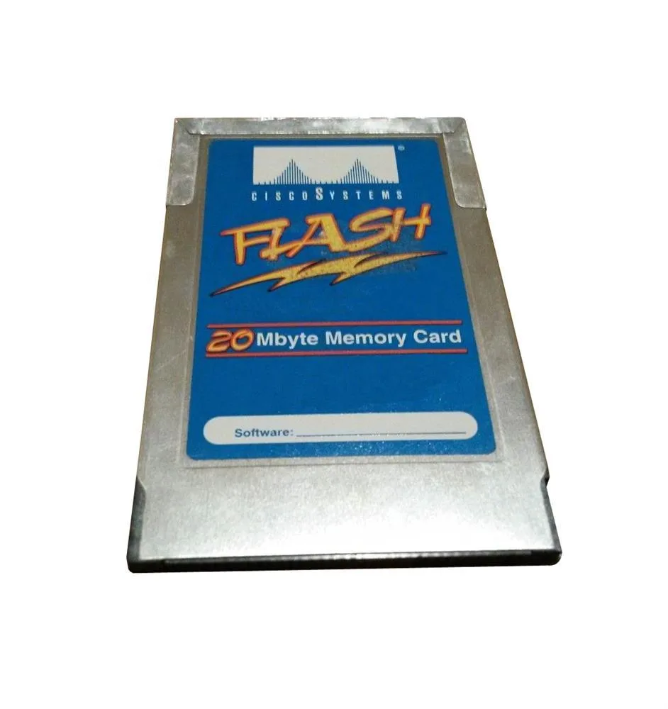 MEM-S3-FLC20M-APP - Cisco 20MB PCMCIA Flash Memory Card for Supervisor Iii
