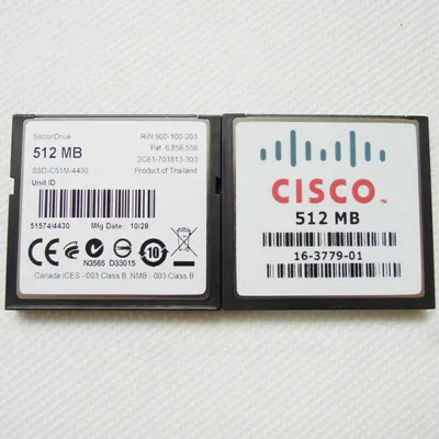 MEM1800-512CF - Cisco 512MB CompactFlash (CF) Memory Card for 1801 1811 1841
