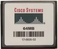 MEM1800-64CF - Cisco 64MB CompactFlash (CF) Memory Card