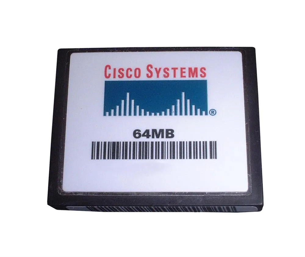 MEM3725-32U64CF-APP - Cisco 64MB CompactFlash (CF) Memory Card for 3700 Router Series