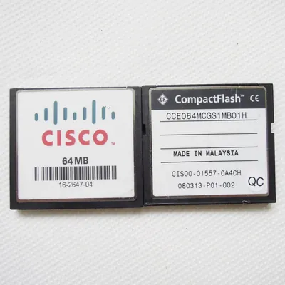 MEM3800-64CF-TP - Cisco 64MB CompactFlash (CF) Memory Card for 3800 Series Routers