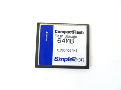 MEM3800-64CF - Cisco 64MB CompactFlash (CF) Memory Card for 3800 Series Routers