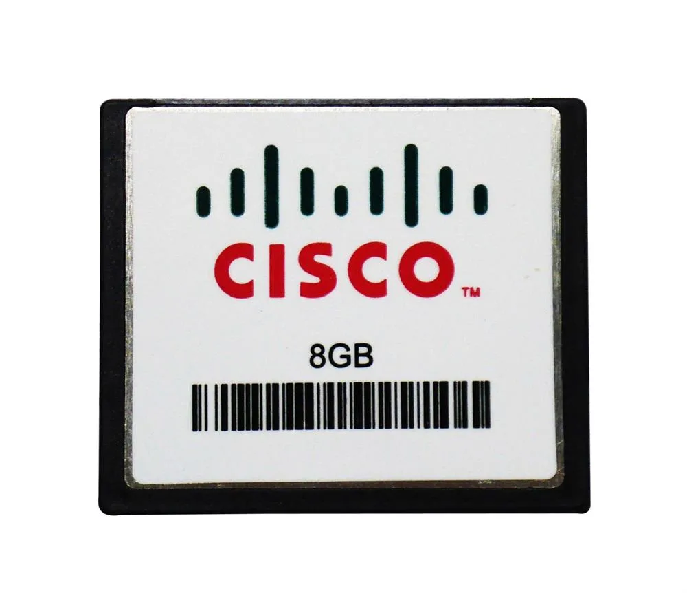 MEMUC500-8192CF - Cisco 8GB CompactFlash (CF) Memory Card
