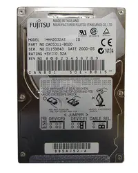 MHH2032AT - Fujitsu Mobile 3.2GB 4200RPM ATA-33 512KB Cache 2.5-inch Internal Hard Disk Drive