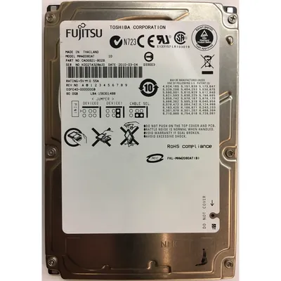 MHW2080AT - Fujitsu Mobile 80GB 4200RPM ATA-133 8MB Cache 2.5-inch Internal Hard Disk Drive