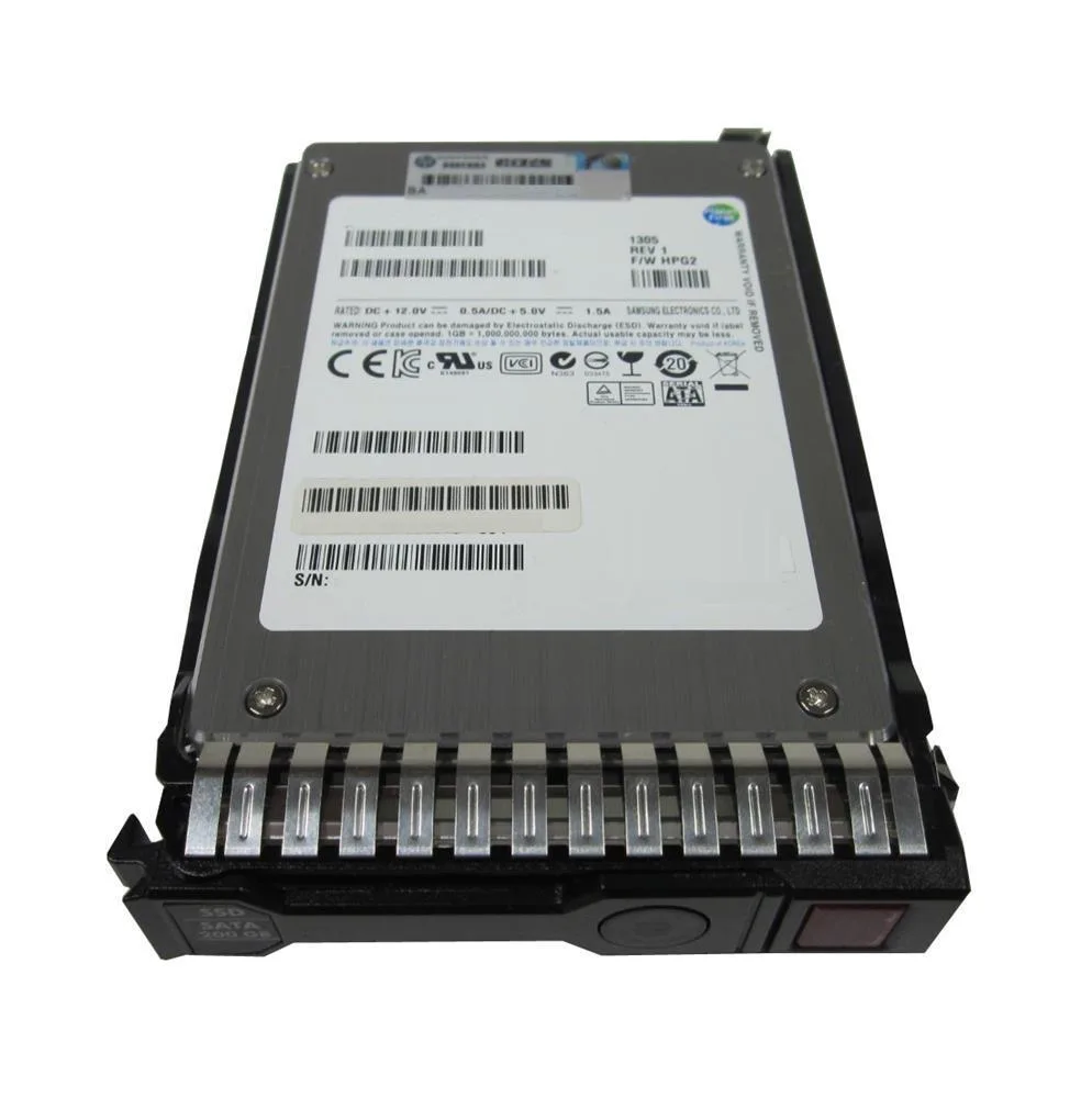 MO0200EBTJU-BT - HP 200GB Multi-Level Cell SATA 3Gb/s 2.5-inch Solid State Drive for ProLiant G1-G7