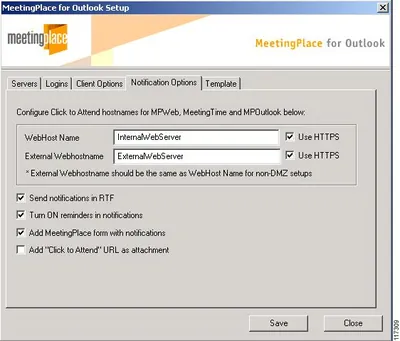 Cisco MP-OUTLOOK MeetingPlace for Outlook License 1 Server PC