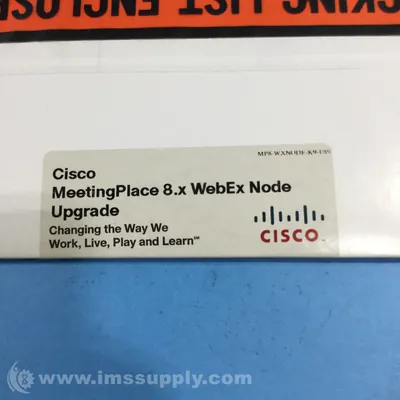 MP8-UPG-AUDIO-USR - Cisco Unified MeetingPlace v.8.x Audio Conference Upgrade License 1 User