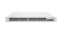 MS220-48-HW - Cisco Meraki MS220-48 RJ-45 48 x Ports 10/100/1000Base-T + 4 x SFP+ 2 x Stacking Ports Layer 3 Managed Gigabit Ethernet Stackable Access Switch