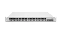 MS220-48FP-HW - Cisco Meraki MS220-48FP PoE+ RJ-45 48 x Ports 10/100/1000Base-T + 4 x SFP+ 2 x Stacking Ports Layer 3 Managed Gigabit Ethernet Stackable Access Switch