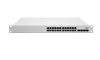 MS250-24P-HW - Cisco Meraki MS250-24P PoE+ RJ-45 24 x Ports 10/100/1000Base-T + 4 x SFP+ 2 x Stacking Ports Layer 3 Managed Stackable Gigabit Ethernet Switch