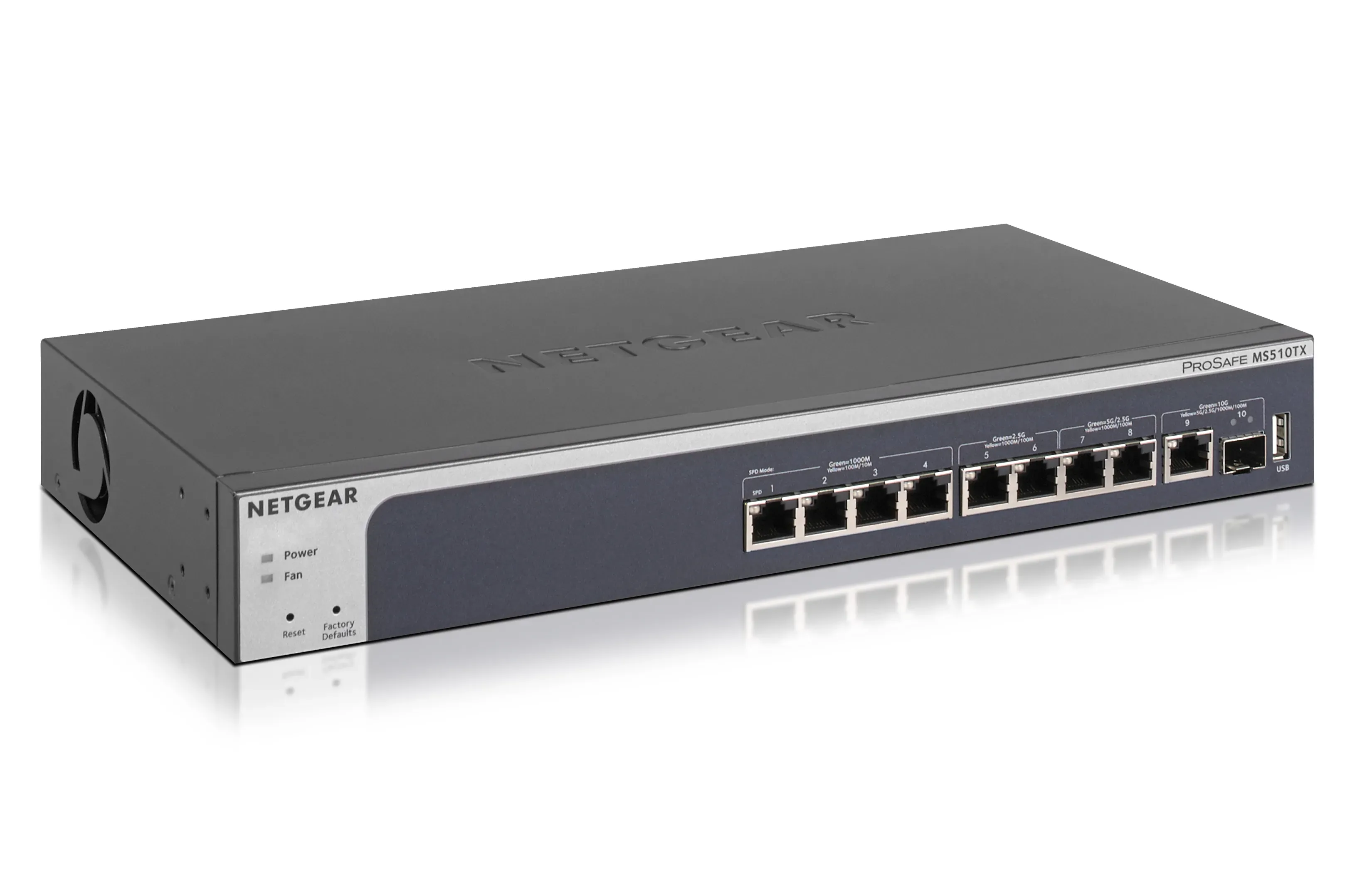 MS510TX-100NAS - Netgear MS510TX 8-Port Ethernet Switch