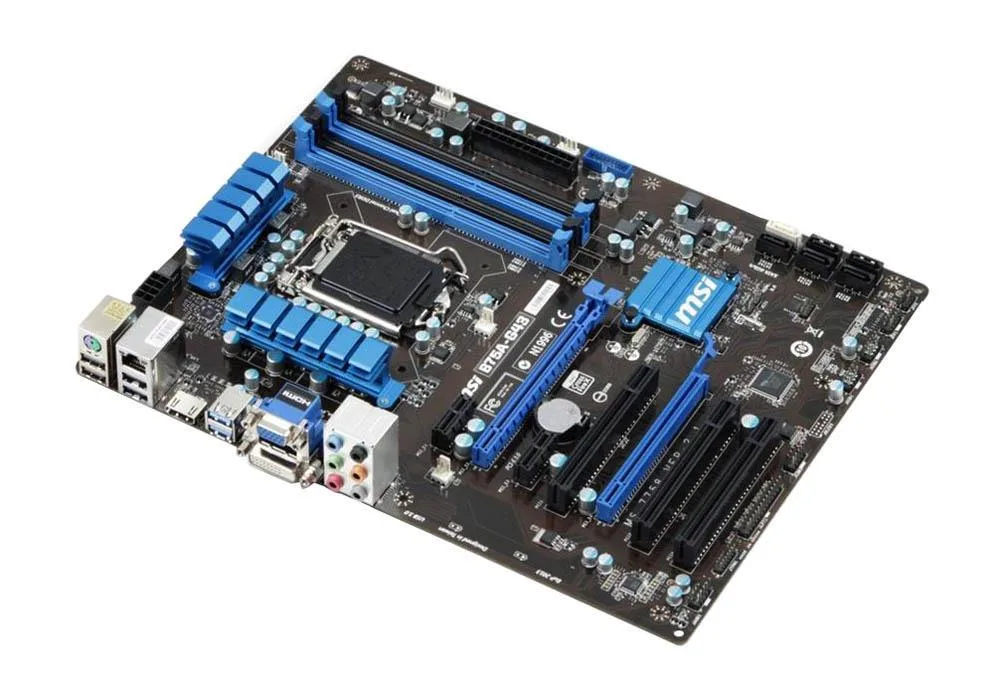 MSI-B75A-G43 - MSI Gaming Socket LGA 1155 Intel B75 Express Chipset Intel DDR3 4x DIMM 5x SATA2 3.0Gb/s ATX Motherboard
