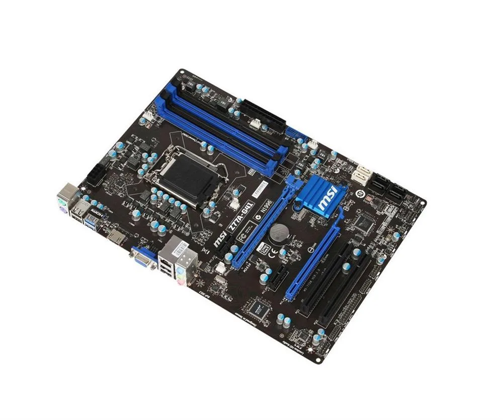 MSI-Z77A-G41 - MSI Z77A-G43 Socket LGA 1155 Intel Z77 Chipset DDR3 4x DIMM 4x SATA 3.0Gb/s ATX Motherboard