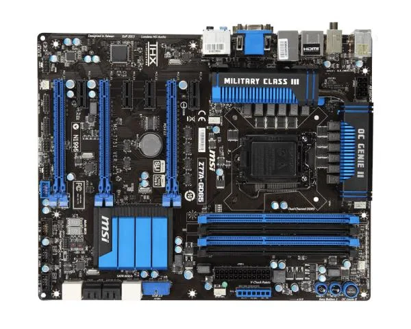 MSI-Z77A-GD65 - MSI Socket LGA 1155 Intel Z77 Chipset DDR3 4x DIMM 4x SATA 3.0Gb/s ATX Motherboard