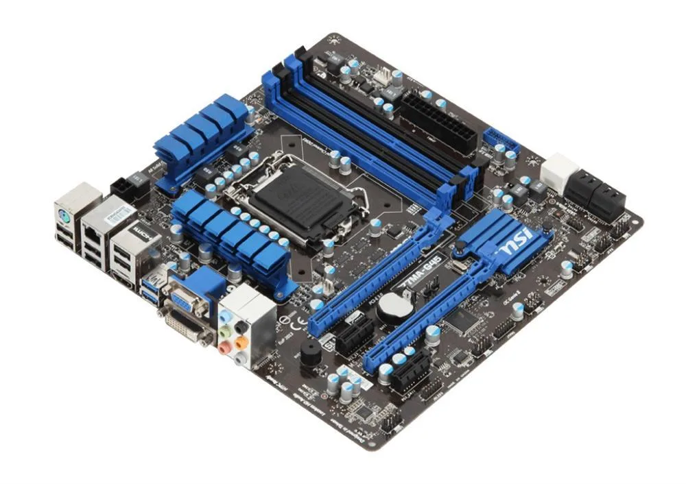 MSI-Z77MA-G45 - MSI Socket LGA 1155 Intel Z77 Express Chipset DDR3 4x DIMM 2x SATA 6.0Gb/s Micro-ATX Motherboard
