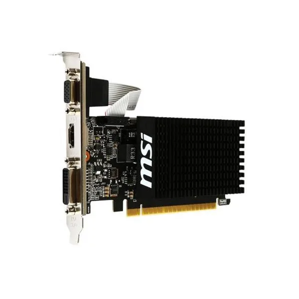 MSI710G1L - MSI Nvidia GeForce GT 710 1GB DDR3 64-Bit VGA/ Dual Link DVI-D/ HDMI PCI Express 2.0 Video Graphics Card