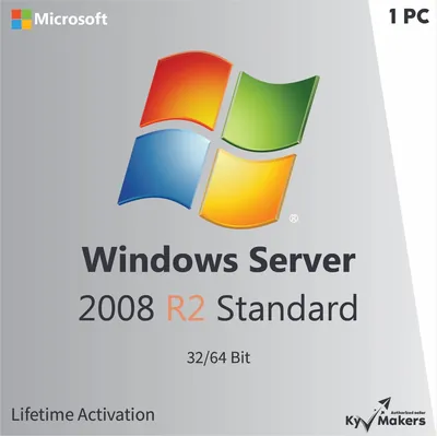 MSWS-08R2-STHV - Cisco Microsoft Windows Server 2008 R.2 Standard License 1 Server, 4, 5 CAL
