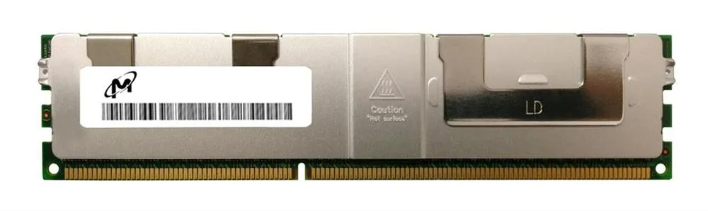 MT144KSZQ8G72LZ-1G4EZA7ESBF - Micron 64GB DDR3-1333MHz PC3L-10600 ECC Registered CL9 240-Pin LRDIMM 1.35V Quad Rank Memory Module