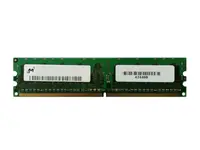 MT16HTF25664HZ-667H1 - Micron Technology 2GB DDR2-667MHz PC2-5300 non-ECC Unbuffered CL5 200-Pin SoDimm 1.8V Memory Module