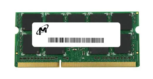 MT18KSF51272HZ-1G4M1ZE - Micron 4GB DDR3-1333MHz PC3L-10600 ECC Unbuffered CL9 204-Pin SODIMM 1.35V Dual Rank Memory Module