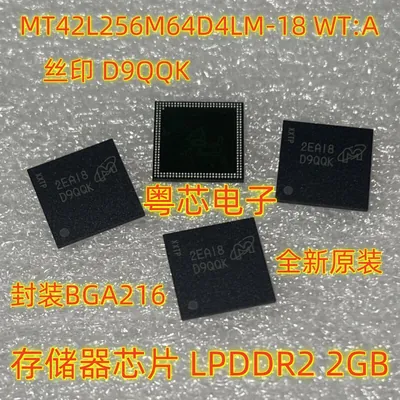 Micron MT42L128M64D2MP-18 WT:A LPDDR2-1066MHz 128Mx64 (8GB) DRAM Memory Chip