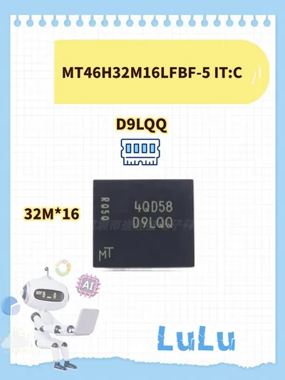 Micron MT46H32M16LFBF-5:B LPDDR-400MHz 32Mx16 DRAM Memory Chip