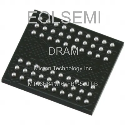 MT46H64M16LFBF-6 - Micron LPDDR 64Mx16 DRAM Memory Chip