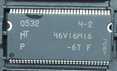 Micron MT46V16M16P-6T:K LPDDR-333MHz 16Mx16 Pb-Free DRAM Memory Chip