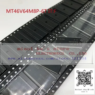 Micron MT46V16M16TG-6TIT:F LPDDR-333MHz 16Mx16 DRAM Memory Chip