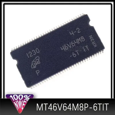 Micron MT46V64M8P-5B:F LPDDR-400MHz 64Mx8 Pb-Free DRAM Memory Chip