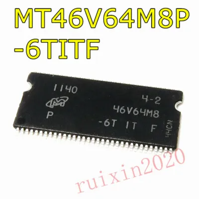 Micron MT46V64M8P-6T:F LPDDR-333MHz 64Mx8 Pb-Free DRAM Memory Chip