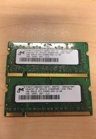 Micron MT47H128M16HG-3:A DDR2-667MHz 128Mx16 Pb-Free DRAM Memory Chip