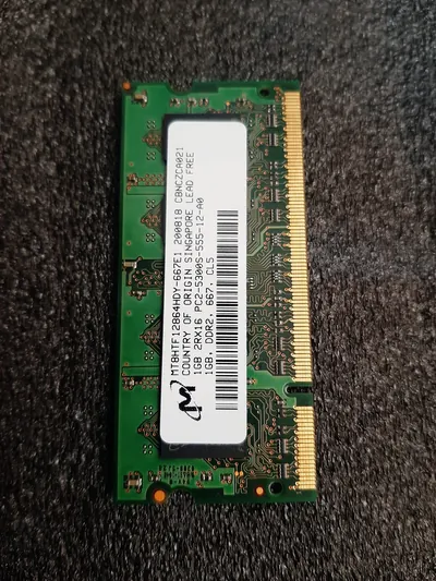 Micron MT47H256M4HQ-3:H DDR2-667MHz 256Mx4 Pb-Free (1GB) DRAM Memory Chip