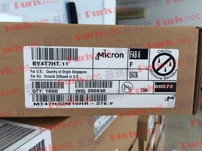 Micron MT47H32M16HR-37E:F DDR2-533MHz 32Mx16 DRAM Memory Chip